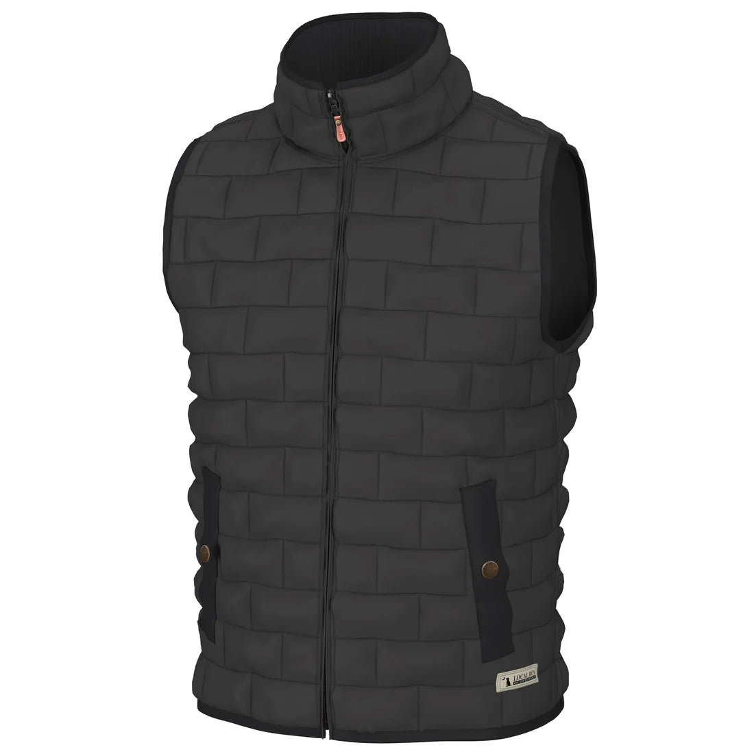 Local Boy Outfitters - Brick Quilted Vest