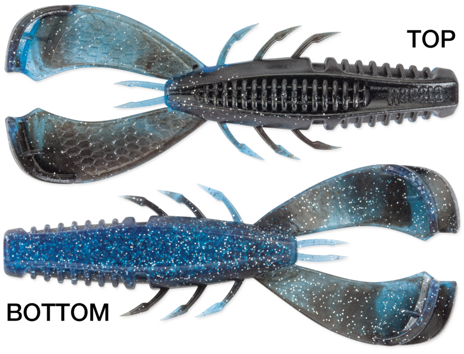 RAPALA - CrushCity - Cleanup Craw - 3.5" - Black N Blue