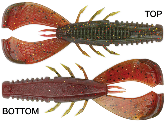 RAPALA - CrushCity - Cleanup Craw - 3.5" - Chile Craw