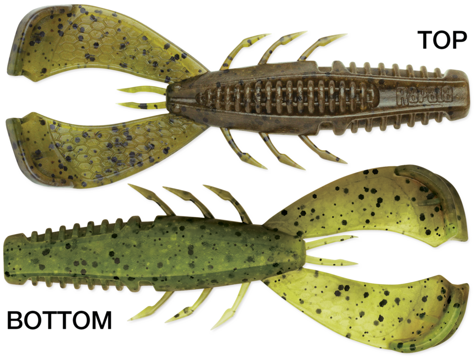 RAPALA - CrushCity - Cleanup Craw - 3.5" - Green Pumpkin Watermelon