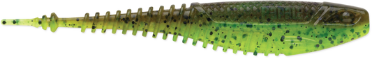 RAPALA - CrushCity - Freeloader - 4.25" - Green Pumpkin Chartreuse Pepper