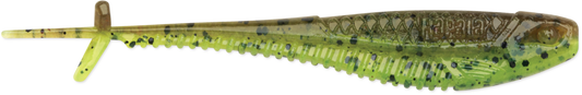 RAPALA - CrushCity - Mooch Minnow - 4.5" - Green Pumpkin Chartreuse Pepper