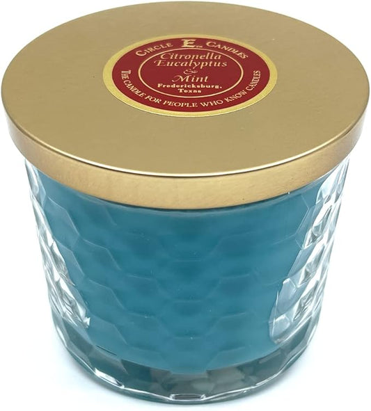 Circle E Candles - Citronella Eucalyptus & Mint 17oz Candle