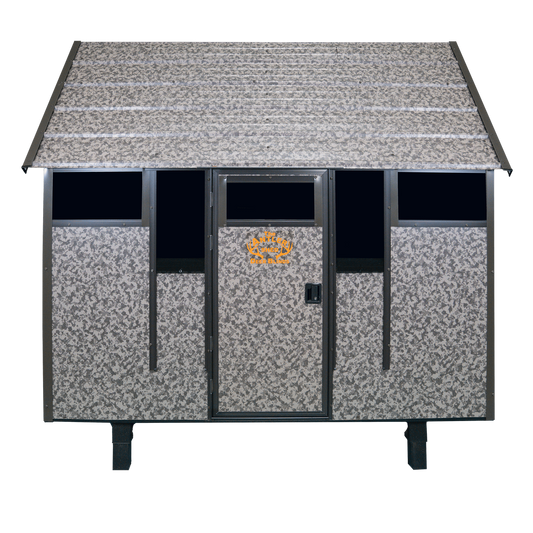 The Antler Shed - 5x8 w/Vertical Drop Windows