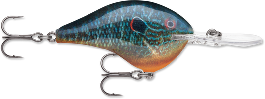 RAPALA - Dives-To - 2-1/4" 3/5oz - Live Pumpkinseed