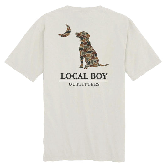 Local Boy Outfitters - Duck Camo Dog & Moon SS Tee