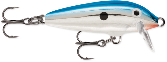 RAPALA - Floating - 1-1/2" 1/16oz - Chrome Blue