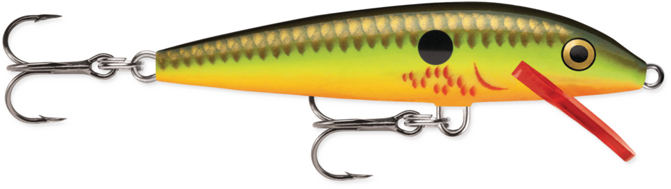 RAPALA - Floating - 2-3/4" 1/8oz - Bleeding Hot Olive