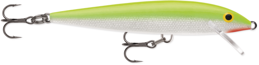 RAPALA - Original Floating - 3-1/2" 3/16oz - Silver Fluorescent Chartreuse