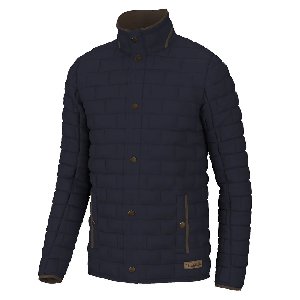 Local Boy Outfitters - Brick Quilted Jacket