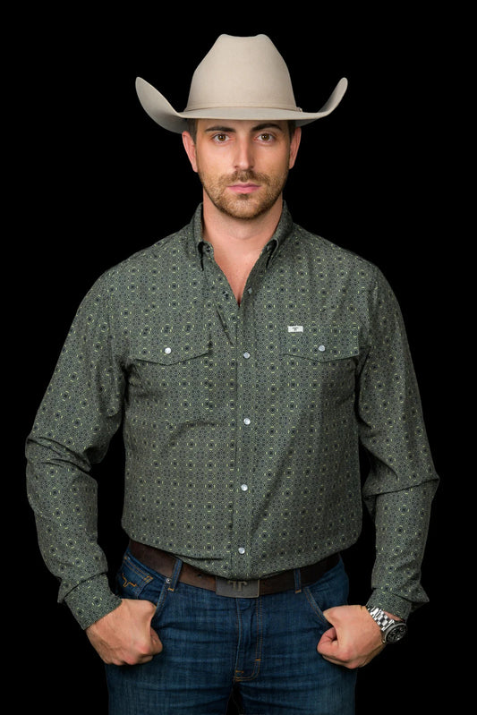 FERRELL - The Lawson Long Sleeve Pearl Snap