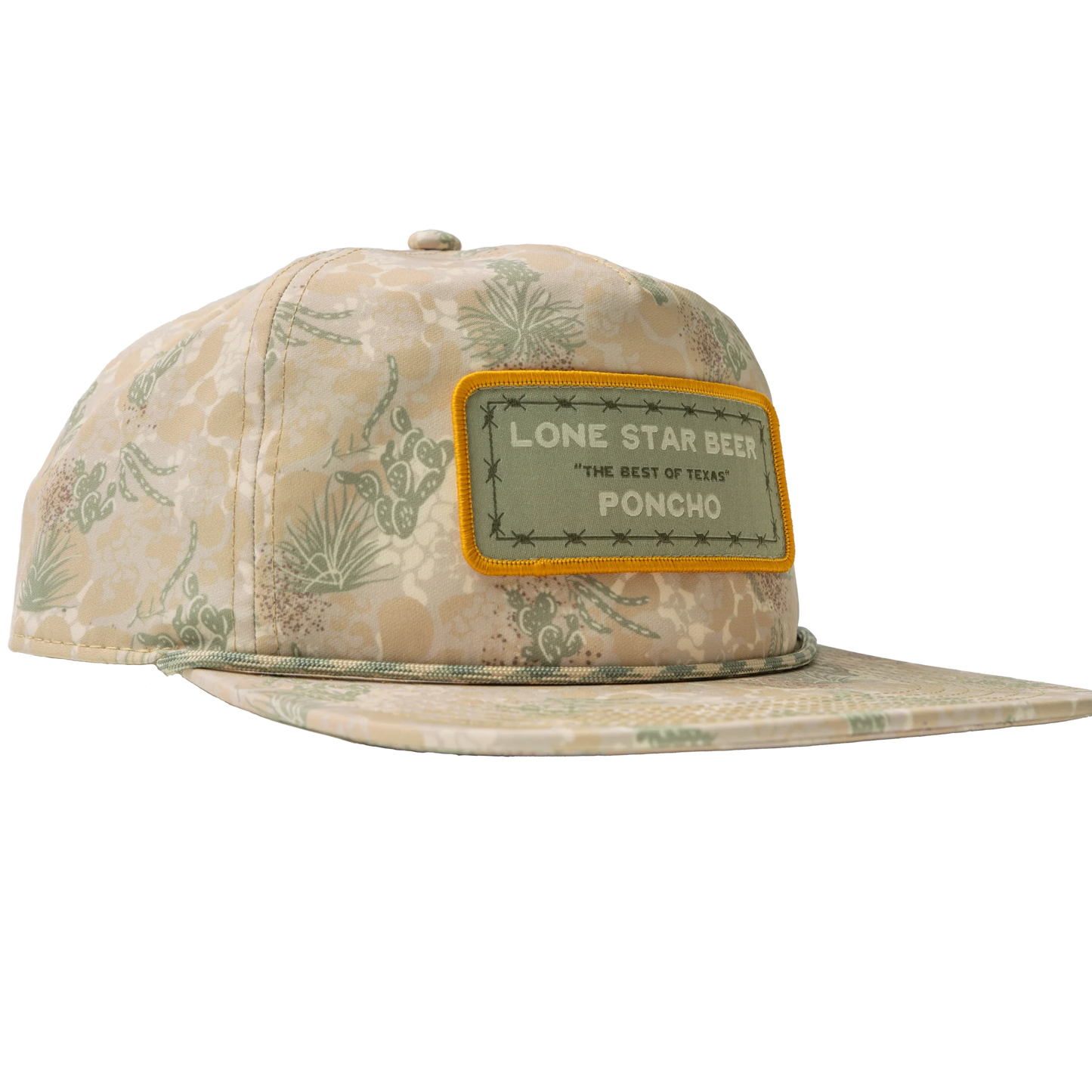 Poncho - Lone Star Beer x Poncho Camo Rope Hat