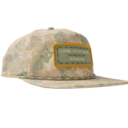 Poncho - Lone Star Beer x Poncho Camo Rope Hat
