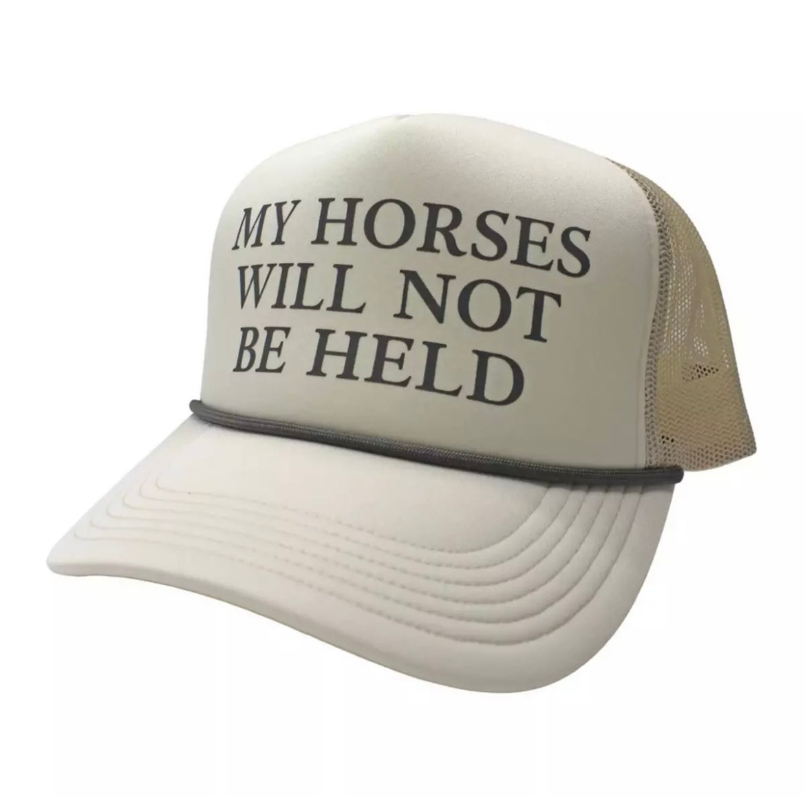 LOCAL BOY FOAM TRUCKER HAT HORSES