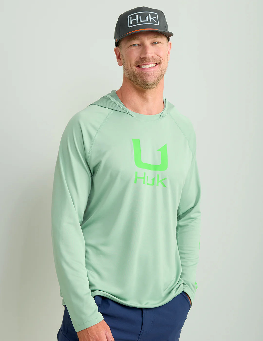 Huk Men's Icon Performance Knit Long Sleeve T-Shirt