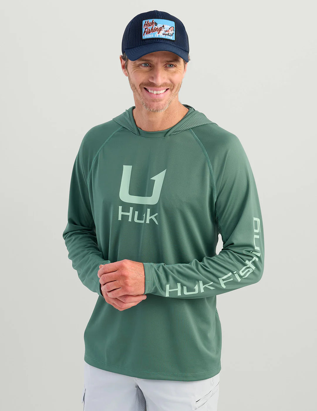 Huk Men's Icon Performance Knit Long Sleeve T-Shirt