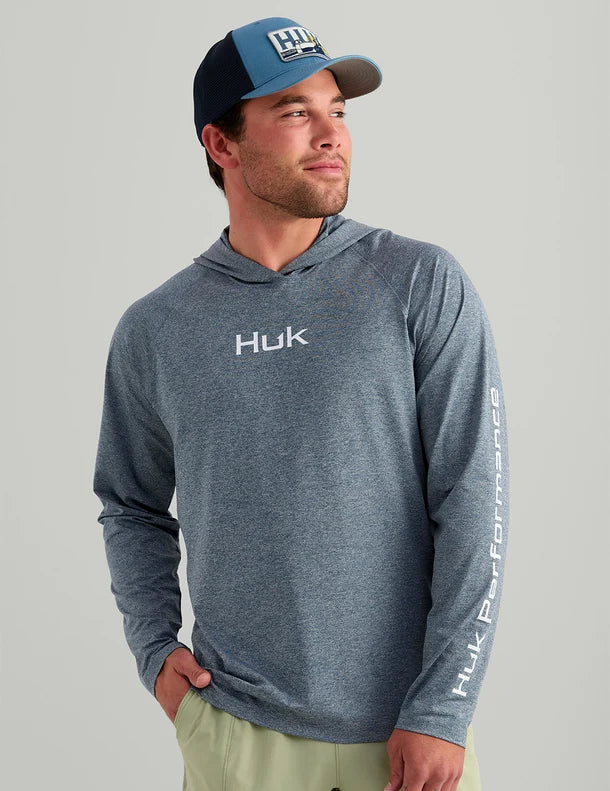 HUK - Airweight Hoodie - Long Sleeve