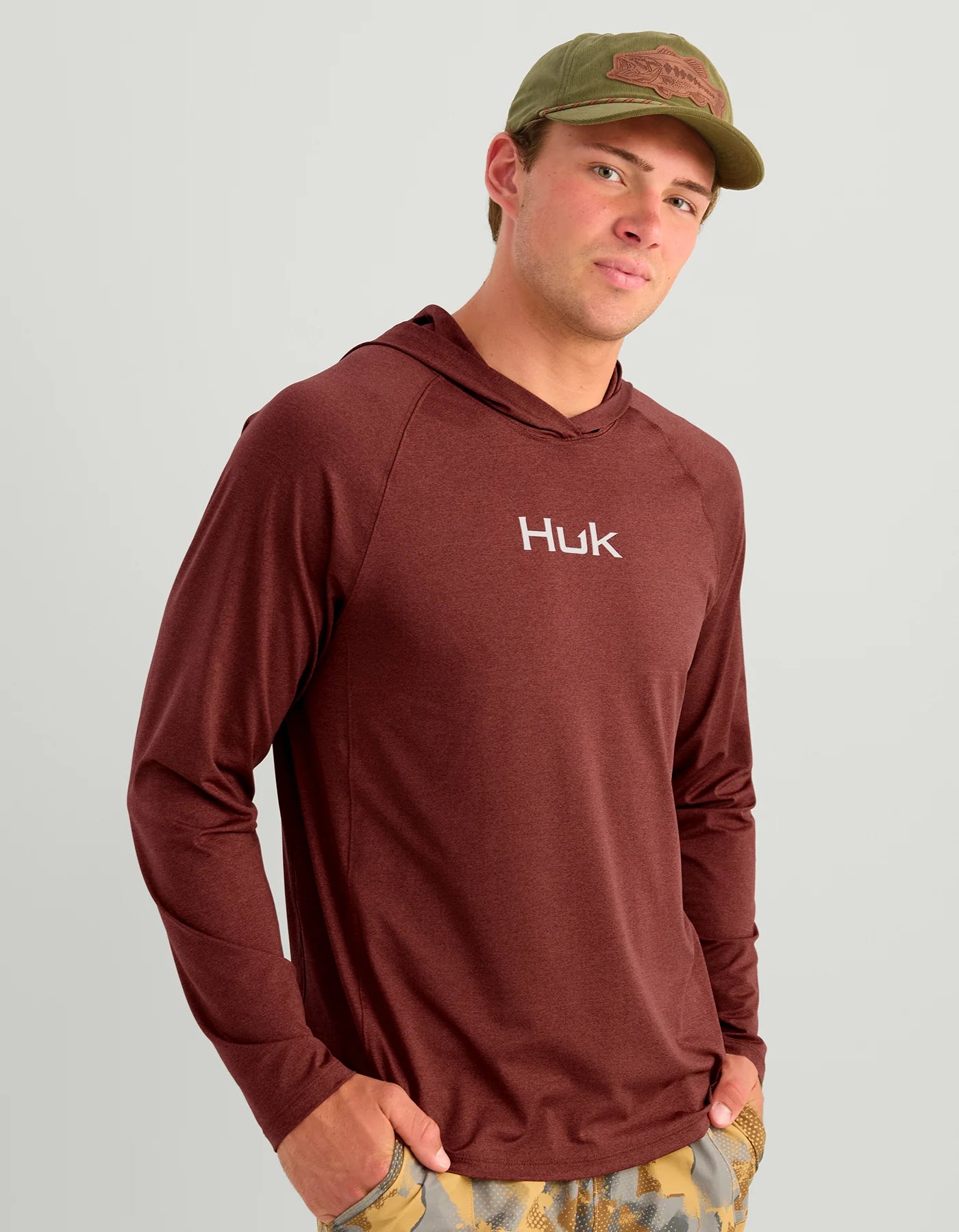 HUK - Airweight Hoodie - Long Sleeve