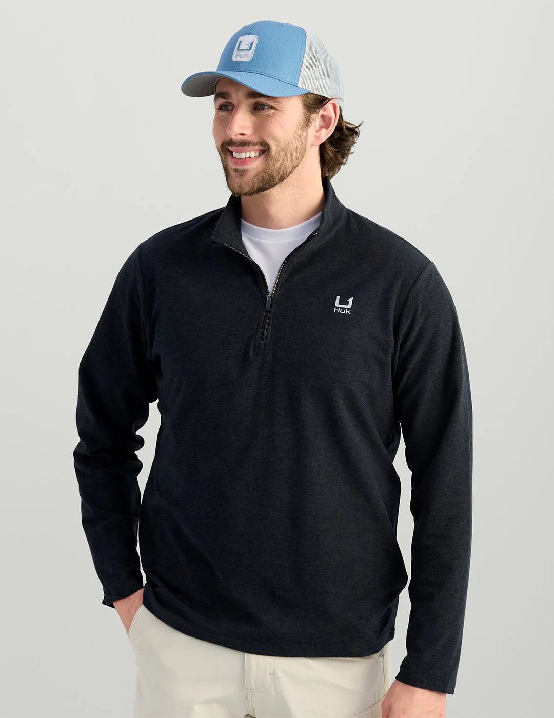 HUK - Leeward lightweight 1/4 Zip