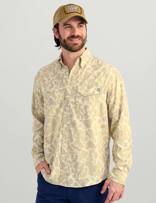 HUK - KC Print Tide Point - Long Sleeve