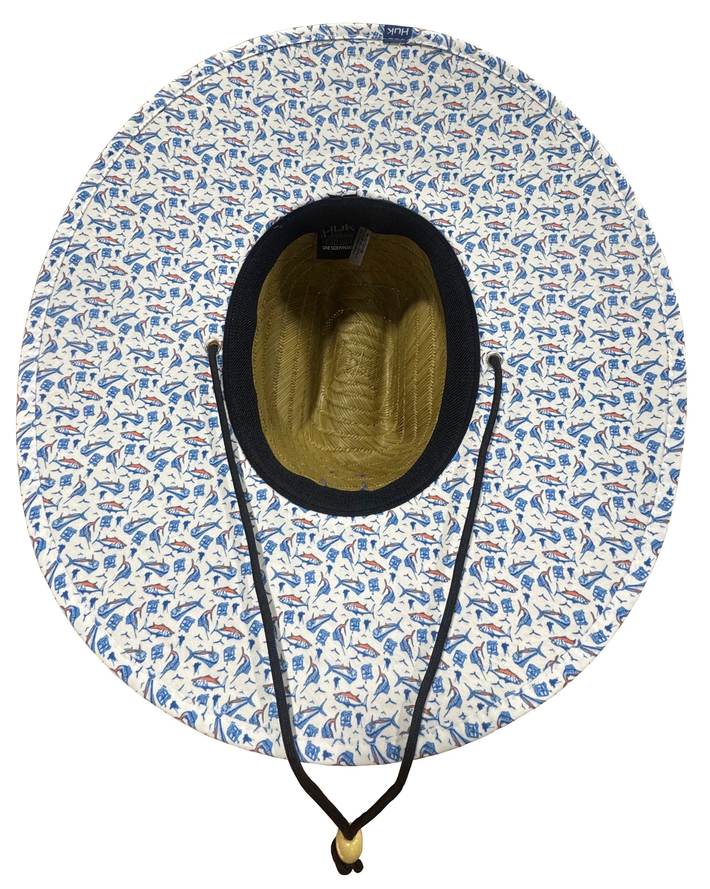 HUK - Printed Straw Hat