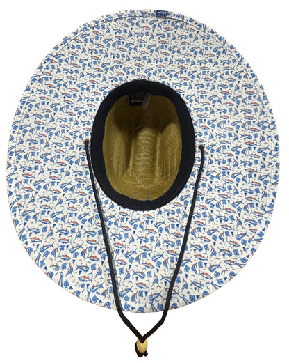 HUK - Printed Straw Hat