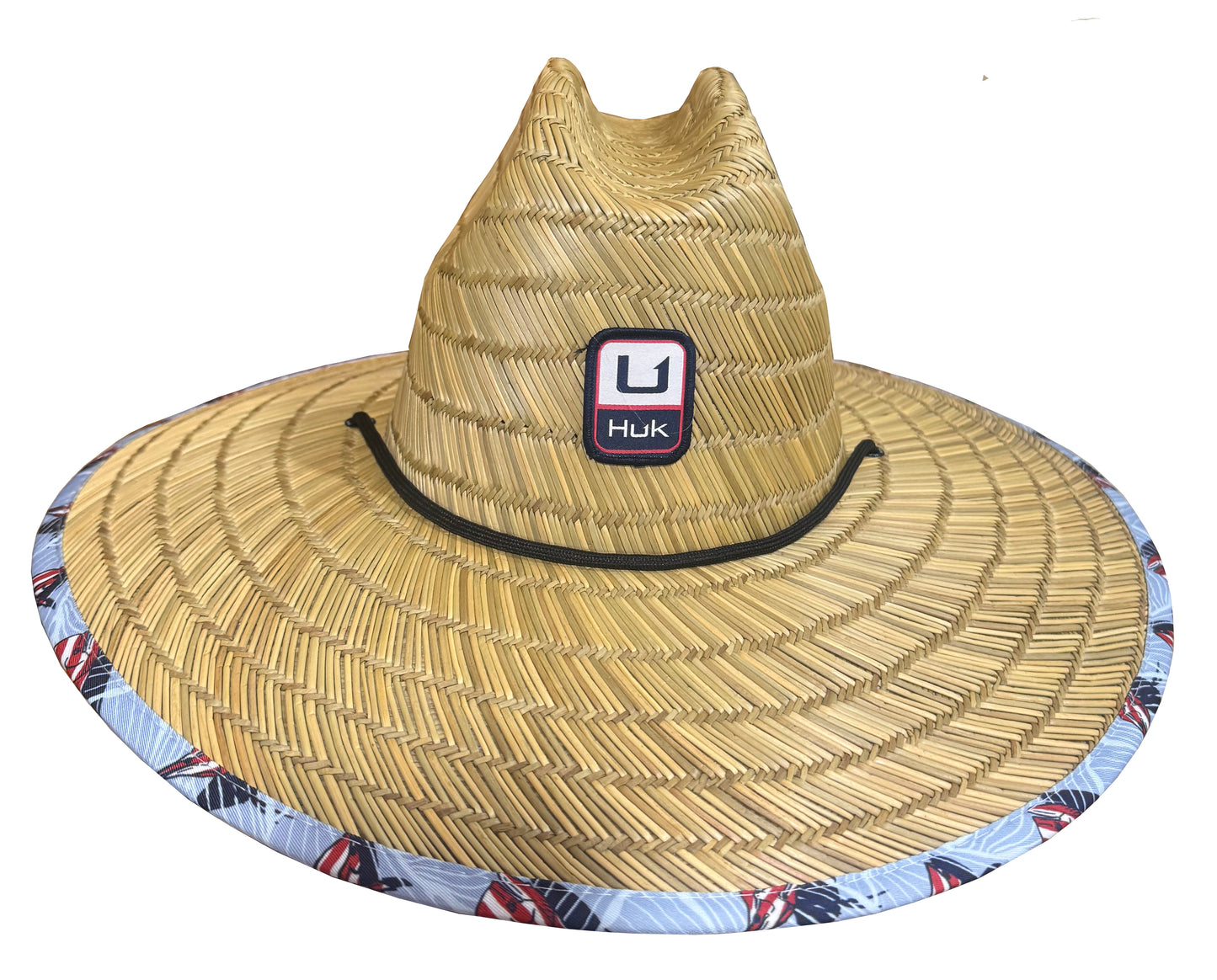 HUK - KC HUK Printed Straw Hat