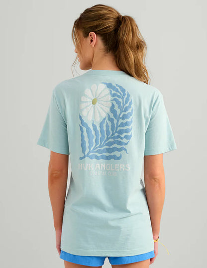 HUK - Womens Coastal Club Oversized Tee
