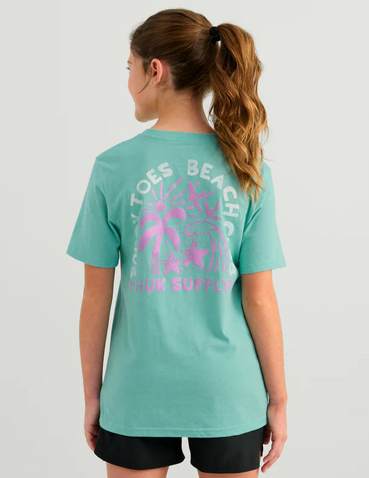 HUK - Girls Sandy Toes Tee