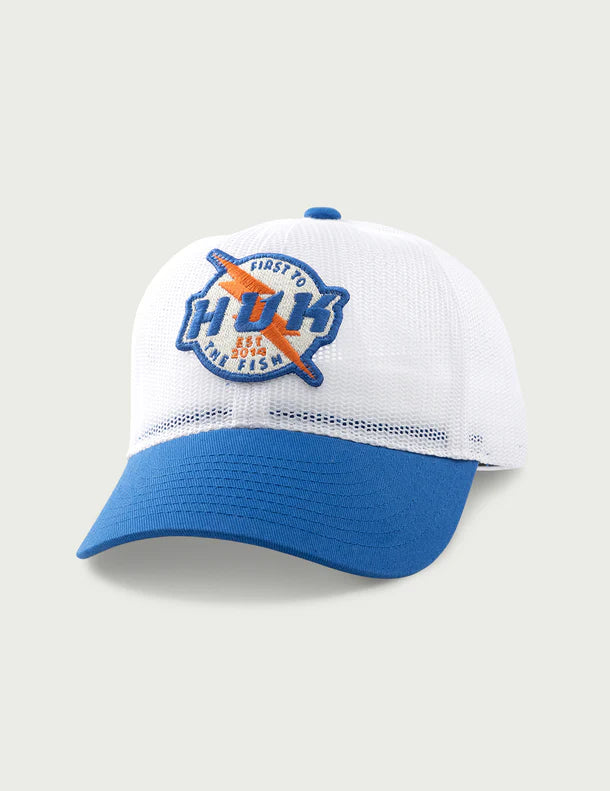 HUK - Kids Full Mesh Trucker Hat - Vessel Blue