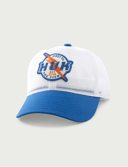 HUK - Kids Full Mesh Trucker Hat - Vessel Blue