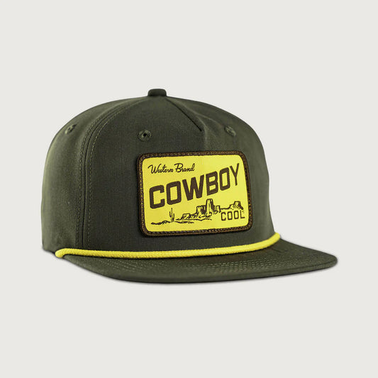 Cowboy Cool - Desert Nomad Rope Hat - Green