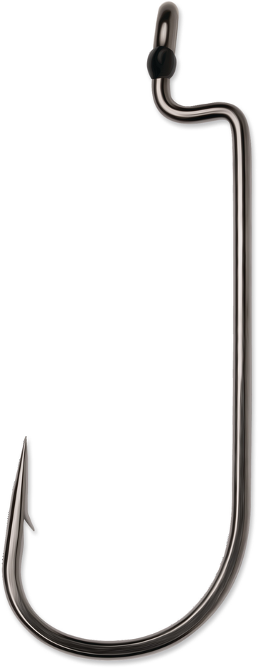 VMC - Heavy Duty Worm Hook - #2/0 - Black Nickel