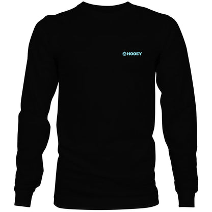 Hooey - "PRCA" Long Sleeve T-shirt Black w/Blue Logo