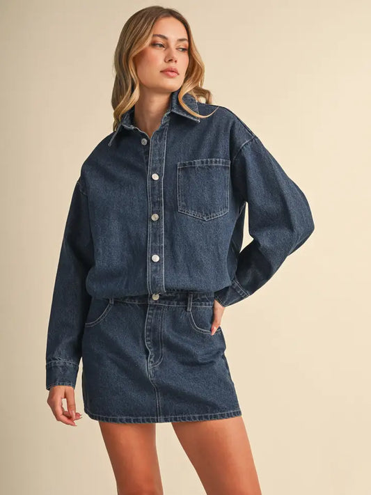 Klesis - Denim Mini Dress
