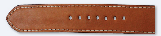 Western Fashion Accessories - Stockman Belt Leather - Dark Tan