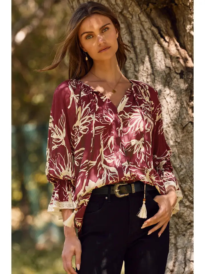 Oddi - Floral Printed Blouse