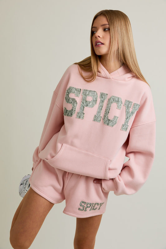 Le Lis - 'spicy' Camo Contrast Hoodie & Sweatpants