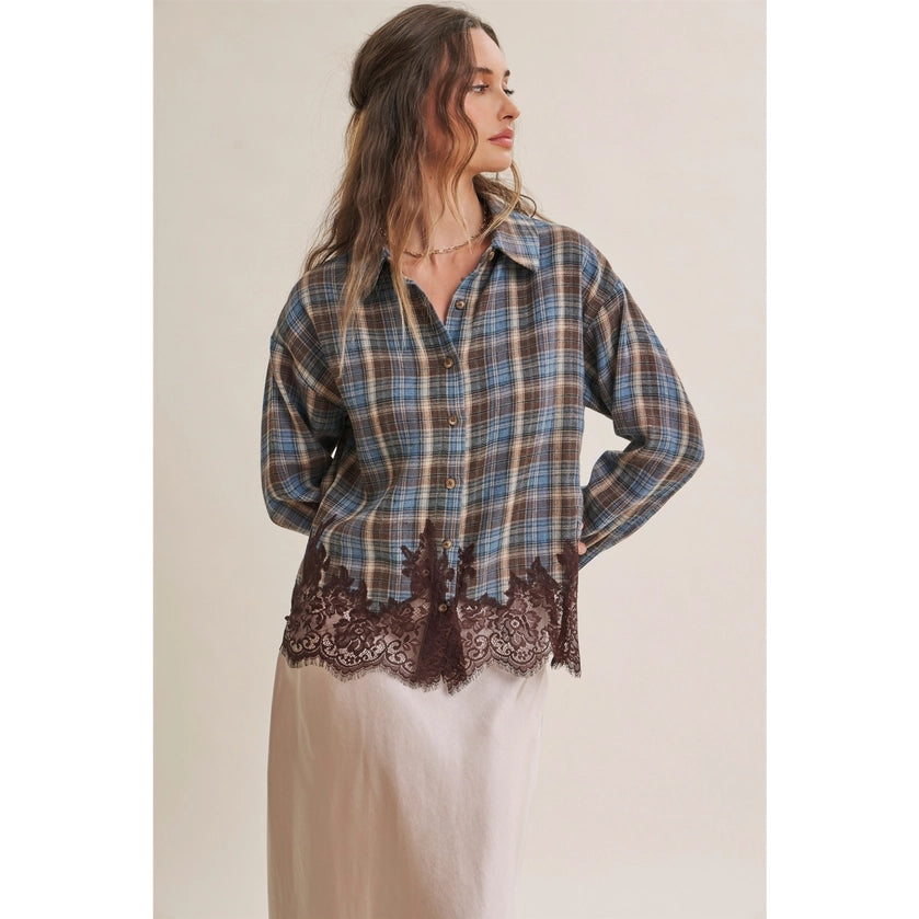 in february - Western Lace Shirt