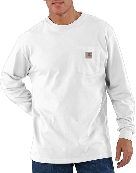 Carhartt - Men's Regular Cotton/Polyester Long-Sleeve T-Shirt