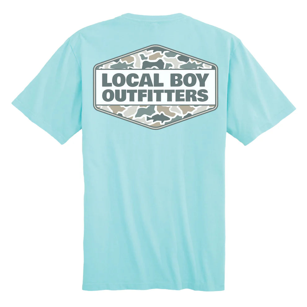 Local Boy Outfitters - Fish Camo Diamond Crest T-Shirt