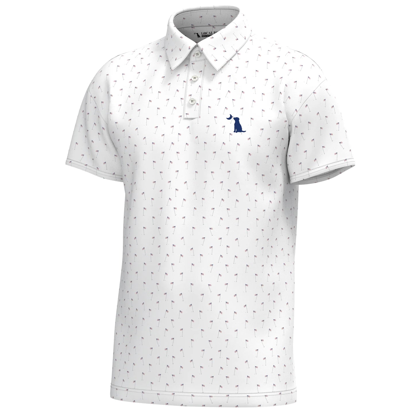 Local Boy Outfitters - Dirty Myrtle Polo - USA 19th Hole