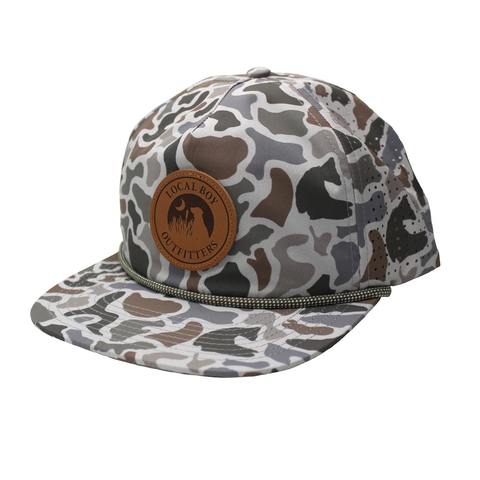 Local Boy Outfitters - Youth Leather Patch Trucker Hat - Localflage