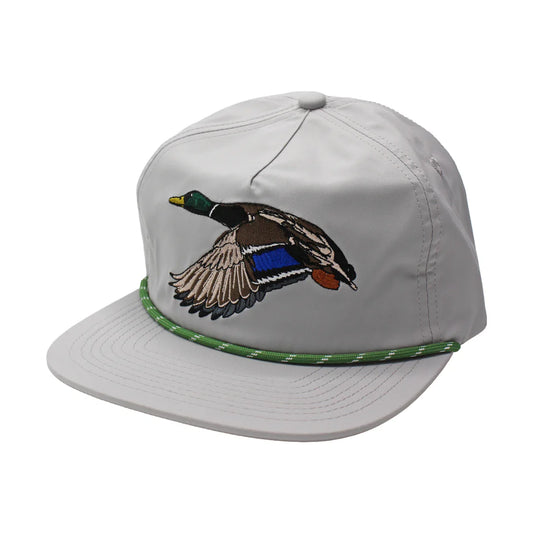 Local Boy Outfitters - Youth Mr Mallard Low Profile Rope Hat - Cool Gray
