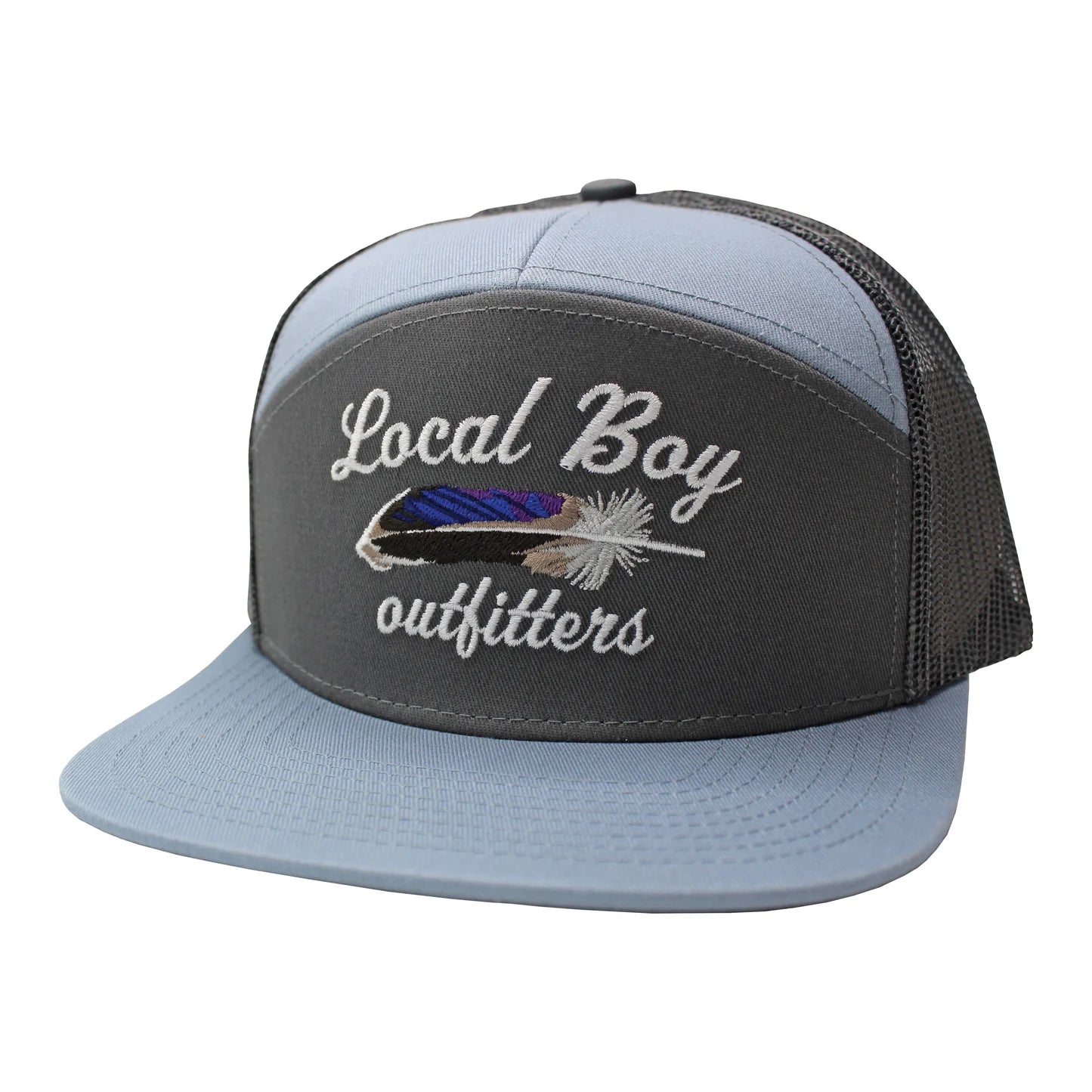 Local Boy Outfitters - Mallard Feather 7 Panel Hat