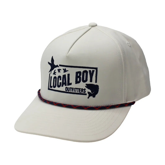 Local Boy Outfitters - Cast & Blast 2.0 High Crown Rope Hat
