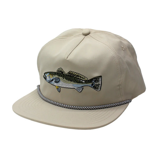 Local Boy Outfitters - Youth Sea Trout Low Profile Rope Hat - Light Khaki