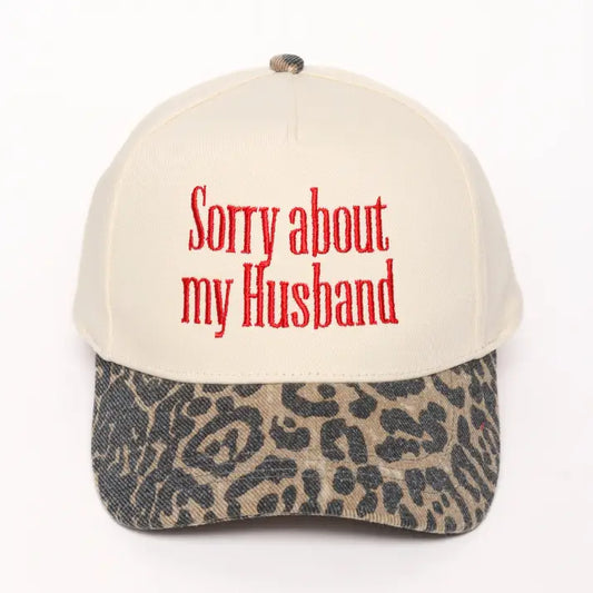 David And Young - Sorry About My Husband Cap