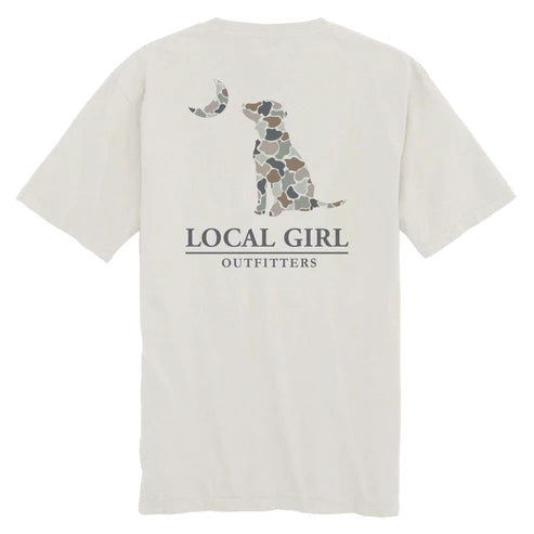 Local Girl Outfitters - LG FC Flora Dog & Moon SS Tee