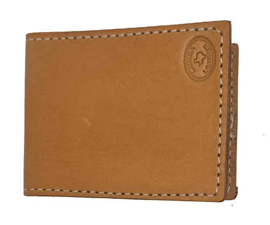 Lavaca Leather - Traditional Bi-Fold Wallet With Money Clip/Inside